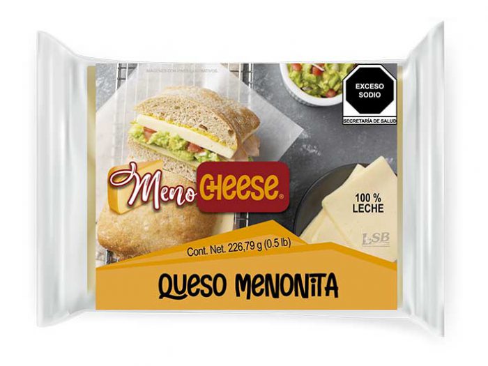 MINI BARRA QUESO MENONITA MENO CHEESE 226,79 g 0.5 lb pz